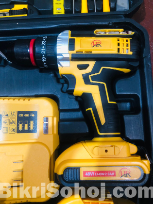 Cordless Drill Machine Set 48V